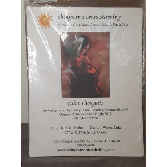 Shinysun's Cross Stitching Native American Indian Cross Stitch Pattern Chart - Picture 7 of 10